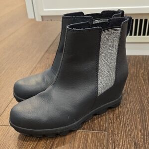 Sorel Black Ankle Boots